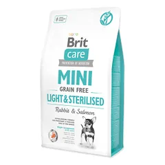 Brit Care Mini Light & Sterilized sausas maistas šunims