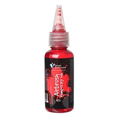 Groom Professional Airbrush laikini dažai - laikini airbrush dažai, Niebieski / 30ml — 5 nuotrauka