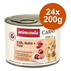 Sparpaket animonda Carny Kitten 24 x 200 g