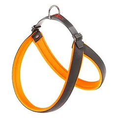 Ferplast ergonomiškos petnešos šunims AGILA FLUO 3-9, 6 mėlyna — 3 nuotrauka