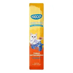 MOOCHIE Fairy Puree su tunu ir katsuobushi, 25×15 g – skanėstas katėms 