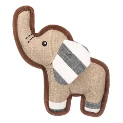 Flamingo Hundespielzeug Wigri Elefant beige