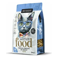 Dr Malou Cat Adult Freeze-Dried Complete Food Duck, Lamb 500 g