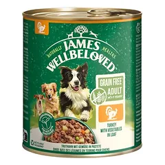 James Wellbeloved Grain Free Adult Dog Hypoallergenic su kalakutiena, drėgnas maistas šunims — 2 nuotrauka