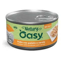 Oasy Natury Soft Jelly konservai su vištiena, bulvėmis ir morkomis šunims