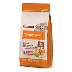 Nature's Variety No Grain Adult Cat (norvegiška lašiša) 7 kg