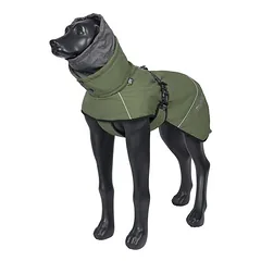 Rukka® Warmup paltas šunims, alyvuogių spalvos, apie 40 cm Nugaros ilgis — 4 nuotrauka