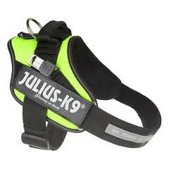 Julius K9 Guide Harness Neon - vedamasis diržas šunims