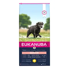 Eukanuba Senior Large Breed Chicken sausas maistas šunims 15 kg