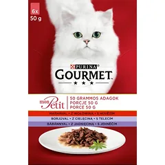GOURMET Mon Petit Mėsos mišinys (6x50 g)