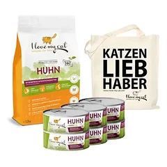 I love my cat ILMC set mit Huhn - Trockenfutter mit Huhn + Nassfutter