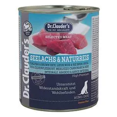 Dr. Clauders Immune Plus Coalfish & Brown Rice šlapias maistas šunims, 400 g