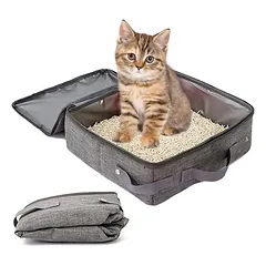 UAMLY Tragbare Reise-Katzentoilette