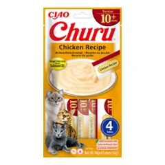 Churu Senior 10+ kreminis skanėstas katėms su vištiena, 56 g