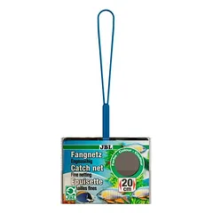 JBL tinklelis žuvims Premium, smulkus, juodas, Matmenys: 13 x 35 cm — 2 nuotrauka