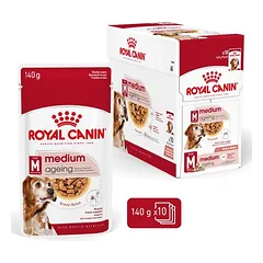 Royal Canin Medium Ageing padaže, drėgnas maistas šunims — 3 nuotrauka