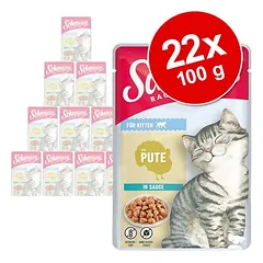 Schmusy Ragout Kitten in Sauce 22 x 100 g nuotrauka