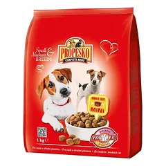 Sausas šunų maistas PROPESKO Dog Mini su paukštiena, 1 kg