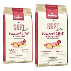 BOSCH Soft Maxi saldžiosios bulviės vandens buivolas  25 kg (2 x 12,5 kg)