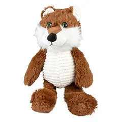 Duvo+ Hundespielzeug Plüsch Wolf tummy braun/weiß