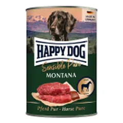 Happy Dog Sensible Pure Montana konservai šunims su arkliena, 400 g — 1 nuotrauka