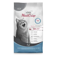 Platinum MeatCrisp Adult sausas maistas katėms su žuvimi, 1,5 kg