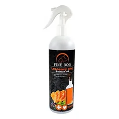 FINE DOG lašišų aliejus su purkštuvu 500ml