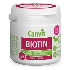 Canvit Biotin šunims sveikai odai ir blizgančiam kailiui, 100 g