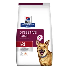 Hills Prescription Diet Canine i/d Digestive Care sausas maistas šunims su virškinimo trakto sutrikimais, 4 kg