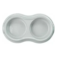 TRIXIE dviguba lengva augintinio dubenėlis, 2x0,2 l, 11 cm-26x4x14 cm (pakuotė 4) — 2 nuotrauka