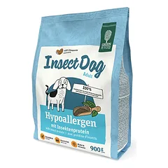 Green Petfood InsectDog Hypoallergen sausas maistas šunims 900g – 10kg