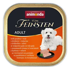 ANIMONDA Dog Vom Feinsten Adult, skonis: paukštiena ir veršiena, 150 g