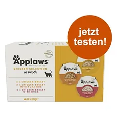 Applaws Cat Pot Probierpack  8 x 60 g