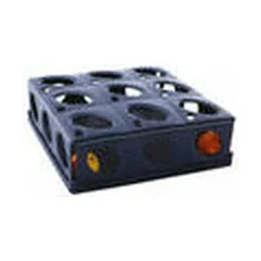 Georplast žaislas katėms Tricky su dviem kamuoliukais 25 x 25 x 9 cm, įvairių spalvų — 5 nuotrauka
