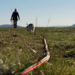Heim paieškos pavadėlis Super-Grip, juodas, 10 m ilgio, 17 mm pločio — 2 nuotrauka
