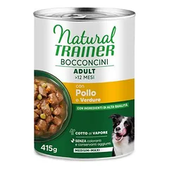 Sparpaket Natural Trainer Bocconcini Adult Medium & Maxi Chunks 2 x 415 g