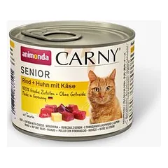 Animonda Cat konservai Carny Senior 6 x 200 g drėgnas maistas katėms — 2 nuotrauka