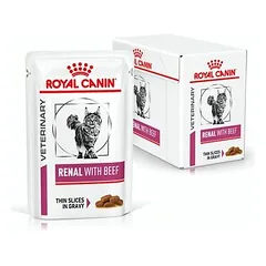 Royal Canin Cat VD Renal with Beef wet 12x85 g