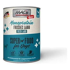 MAC's DOG - Monoprotein drėgnas maistas šunims, skardinė 6 x 800 g, > 500 g — 3 nuotrauka