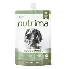 Nutrima Moose briedienos piurė šunims 150 ml