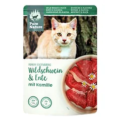 Pure Nature Feline drėgnas maistas katėms 12 x 85 g — 4 nuotrauka
