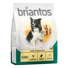 Briantos Senior su paukštiena ir ryžiais, sausas maistas šunims, < 1,4 kg — 2 nuotrauka