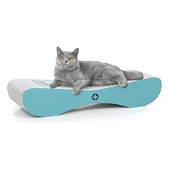 Canadian Cat Company draskymo lenta SATELLITE, draskymo kartonas, L 76 x B 24 x H 15 cm - turkio spalvos — 2 nuotrauka