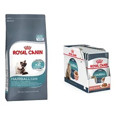 ROYAL CANIN Hairball Care 10kg + ROYAL CANIN Hairball Care 12x85 g kaste