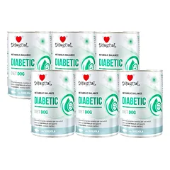 Disugual Maistas šlapias šunų maistas „Veterinary DIABETIC Sola“ (suaugusiems šunims) 6x400 g