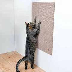 Trixie Scratching Board vertikali nagų draskyklė katėms su sizaliu, ruda, 50×70 cm — 2 nuotrauka