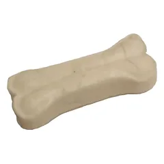Kaulas iš buivolo odos baltas JUKO Užkandžiai 8 cm (50 vnt.)