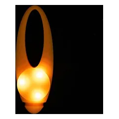 TIAKI LED-Halsbandlicht Leuchtturm, orange