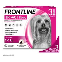 Frontline® TRI-ACT Hunde XS (2 - 5 kg)