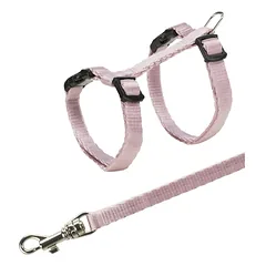 TRIXIE Junior Kačiukų petnešos su pavadėliu, 19-31 cm-8 mm, 1.20 m (pak.4) — 4 nuotrauka